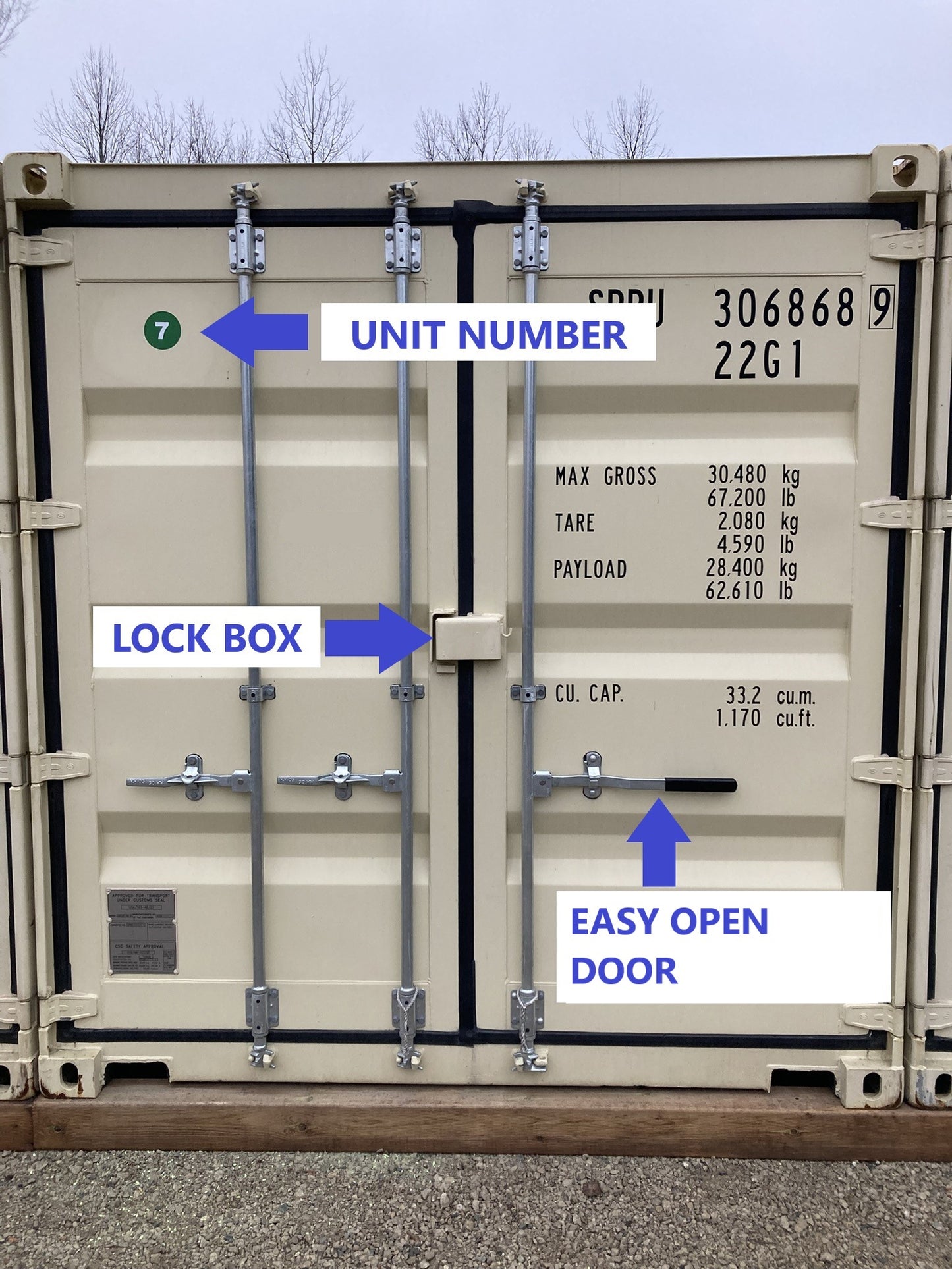 20' Self Storage Container